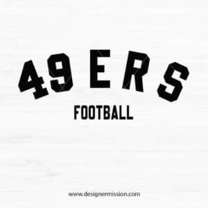 49ERS Football SVG