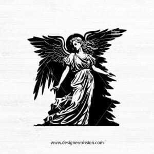 Angel silhouette V.6
