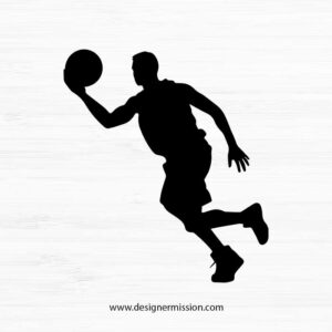 Basketball Silhouette V.11
