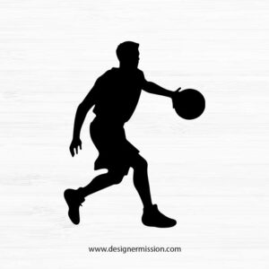 Basketball Silhouette V.7