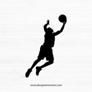 Basketball Silhouette V.8