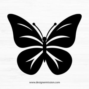 Simple Butterfly SVG