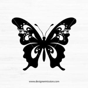 Butterfly Silhouette V.5