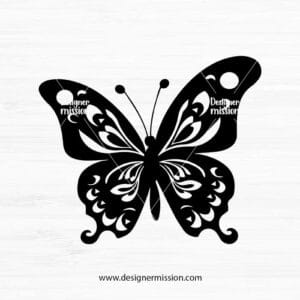 Butterfly Silhouette V.6