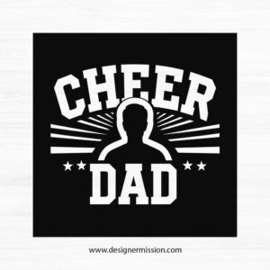 Cheer Dad SVG
