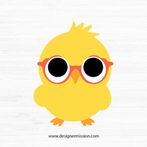 Chick with glasses V.1