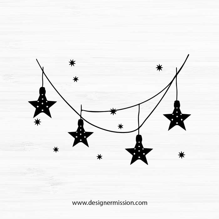 Christmas Lights SVG