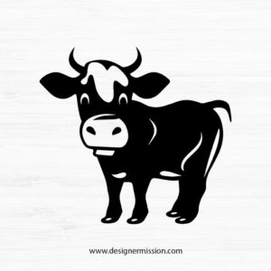 Cute Cow SVG V.7