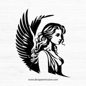 Angel Wings Silhouette v.2
