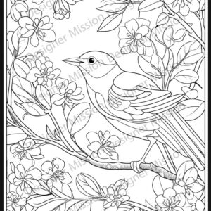 Aesthetic Coloring Page For Adults