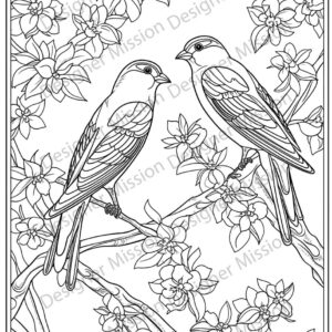 Aesthetic Coloring Page For Adults