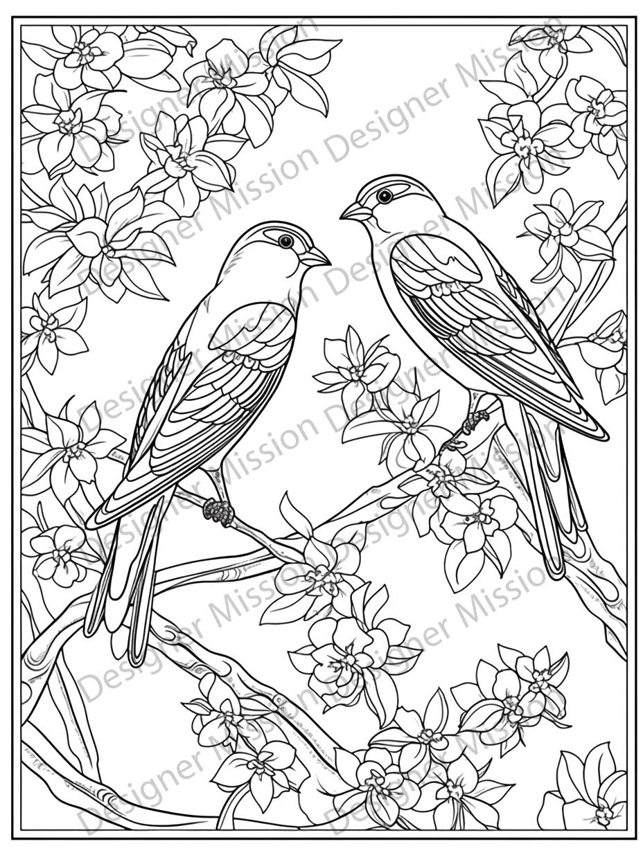 Aesthetic Coloring Page For Adults