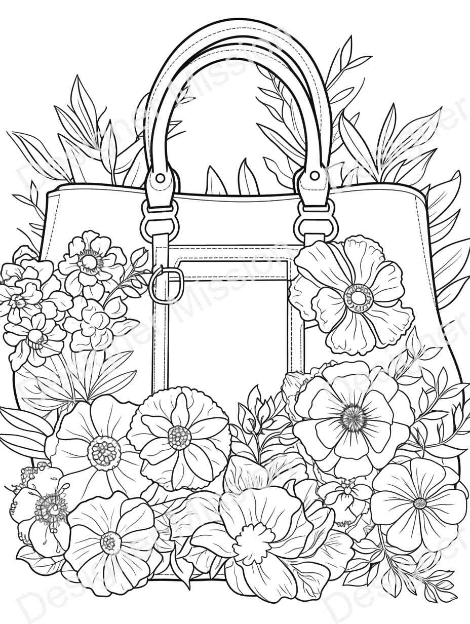 Aesthetic Coloring Page For Adults - 46608