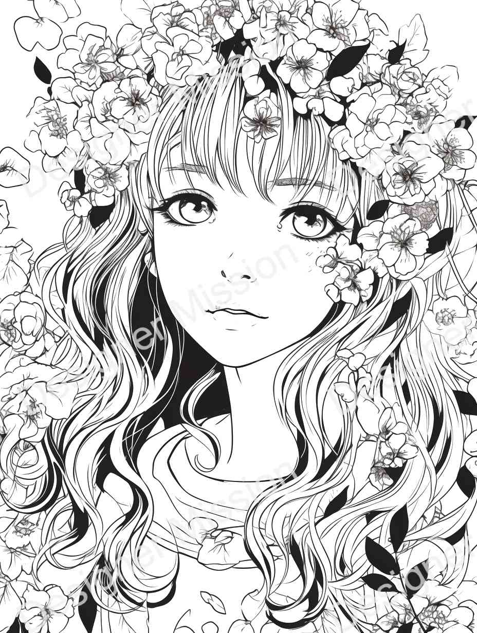 aesthetic coloring pages adults