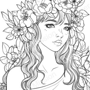 aesthetic coloring pages adults