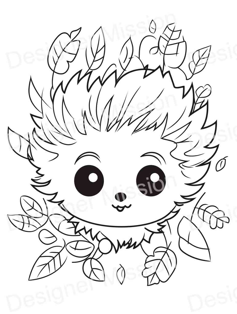 aesthetic coloring pages kids