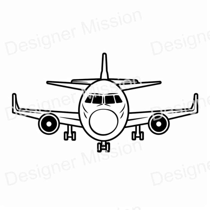 Airplane coloring pages For Kids & Adults