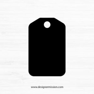 Dog Tag SVG