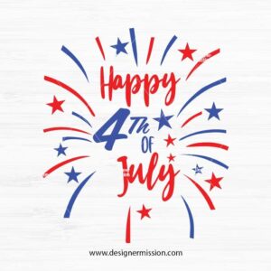 Happy 4th of July SVG
