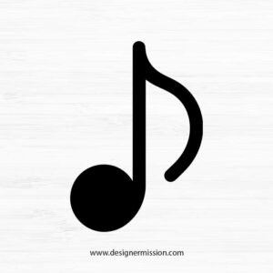 Music note SVG