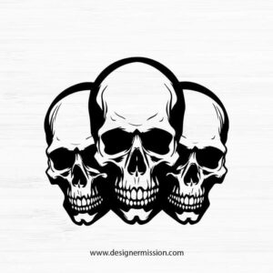 Skulls SVG