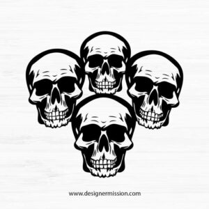 Skulls SVG