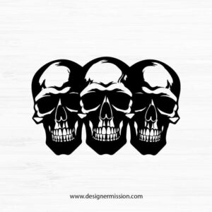 Skulls SVG