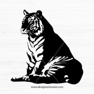 Tiger Silhouette V.5