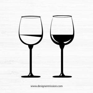 Wine Glass SVG