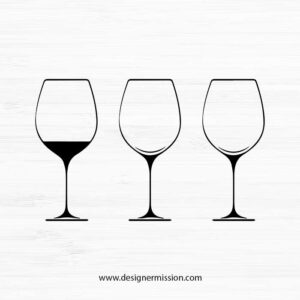 Wine Glass SVG