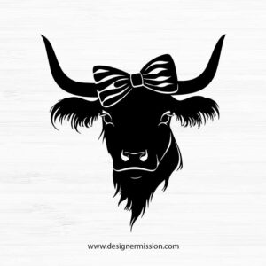 highland cow SVG