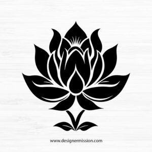 lotus flower SVG