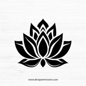 lotus flower SVG